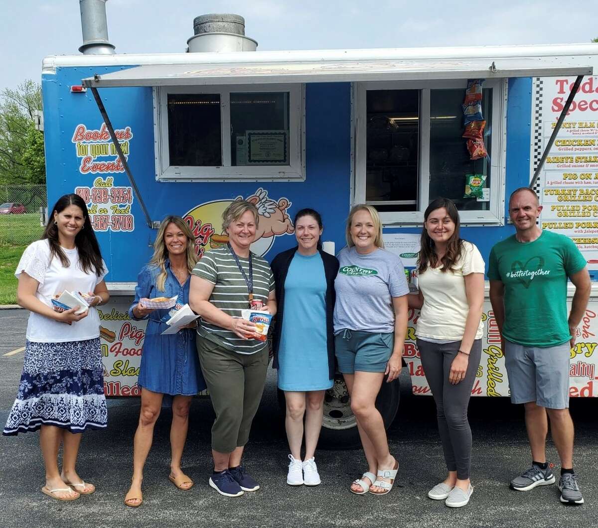 North teachers treated to food truck