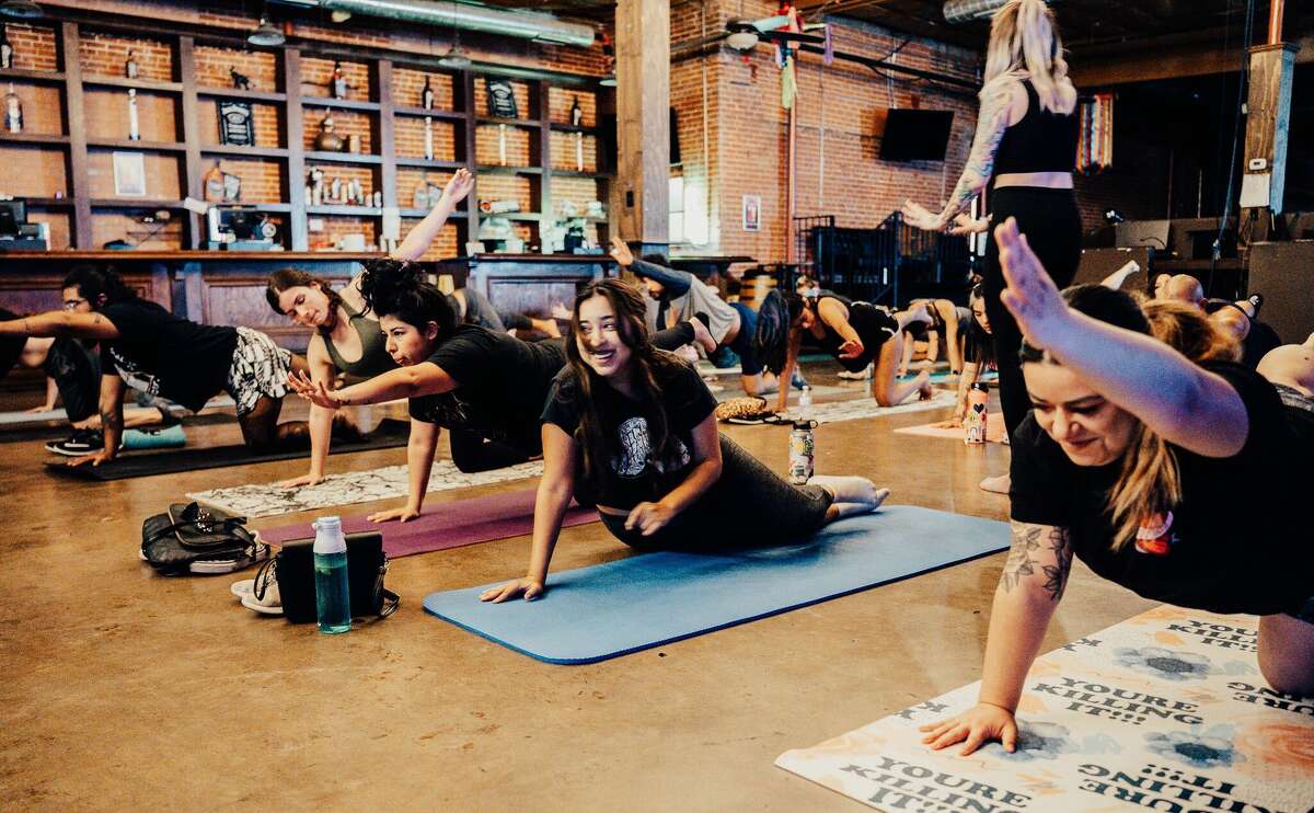I stumbled but felt comfortable falling while at Emo Yoga.