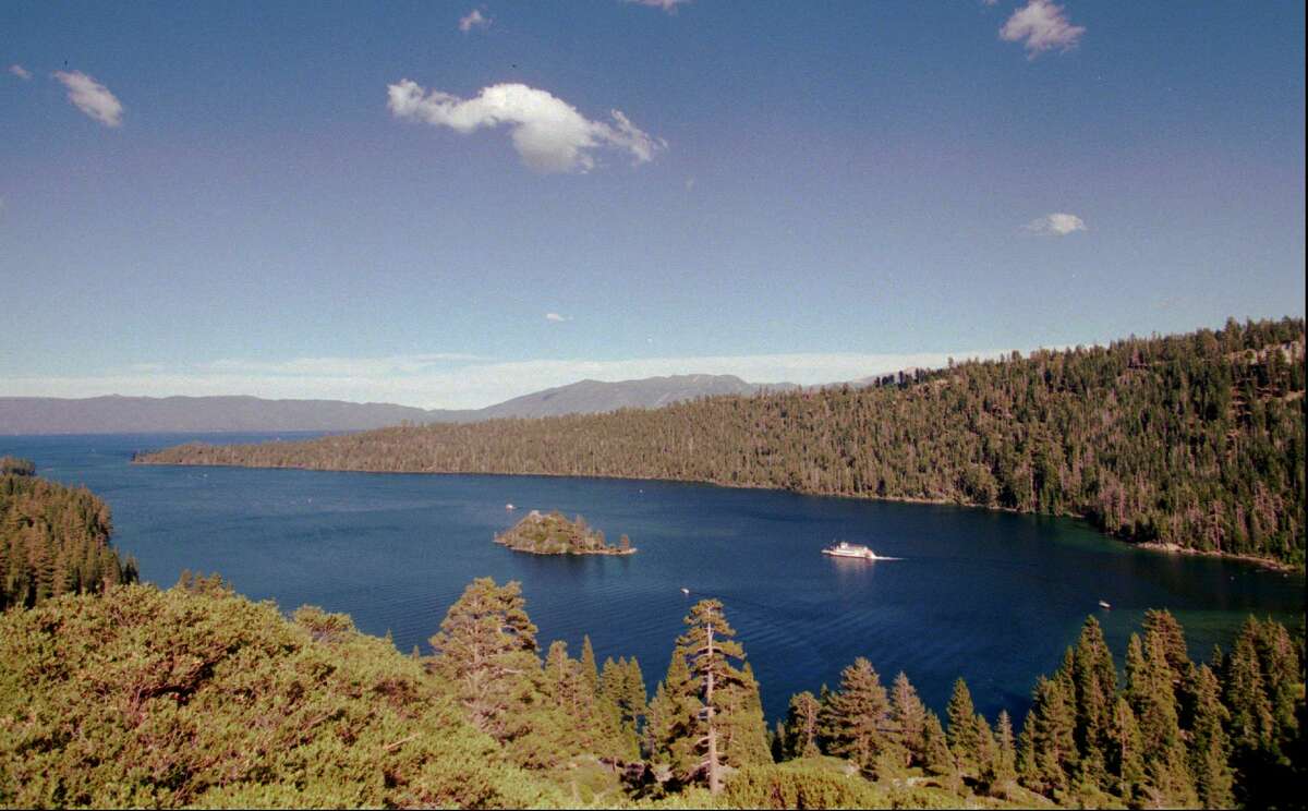 A photo of the California side of Lake Tahoe. A Palo Alto man drowned in Lake Tahoe after his boat capsized, the El Dorado County Sheriff’s Office said.