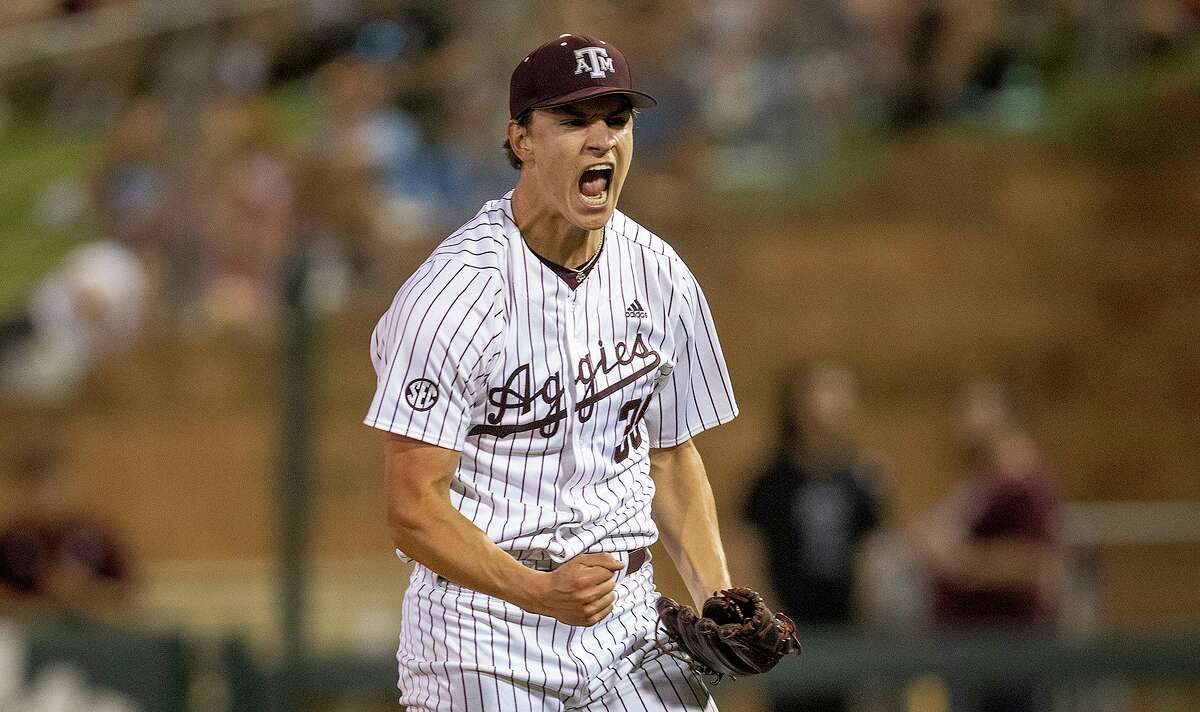 Texas A&M pitcher Nathan Dettmer is excited that classes are out and he keep his focus on baseball for the 12th-ranked Aggies, who have won their last five SEC series.