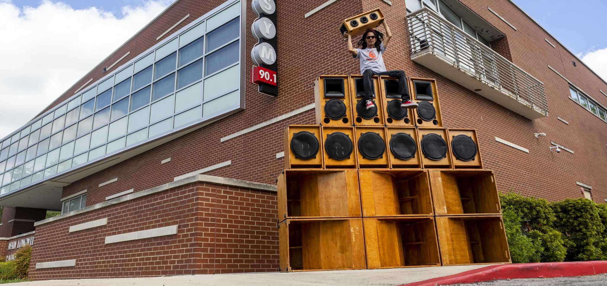 San Antonio reggae DJ builds his own wall of sound - Vimarsana News