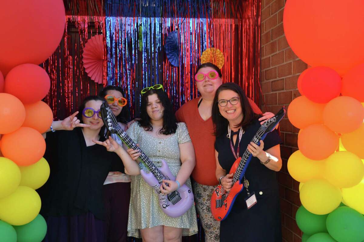 Joseph A. Foran High's cafeteria played host to the annual Unified prom on Monday, May 9, 2022.