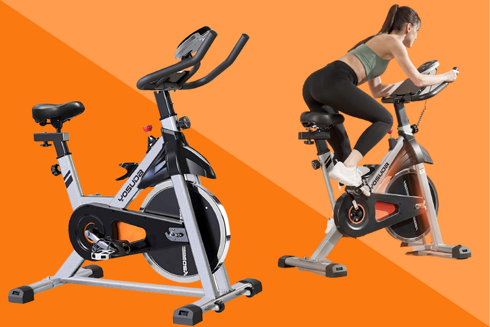 Get in shape with this YOSUDA indoor stationary cycling bike