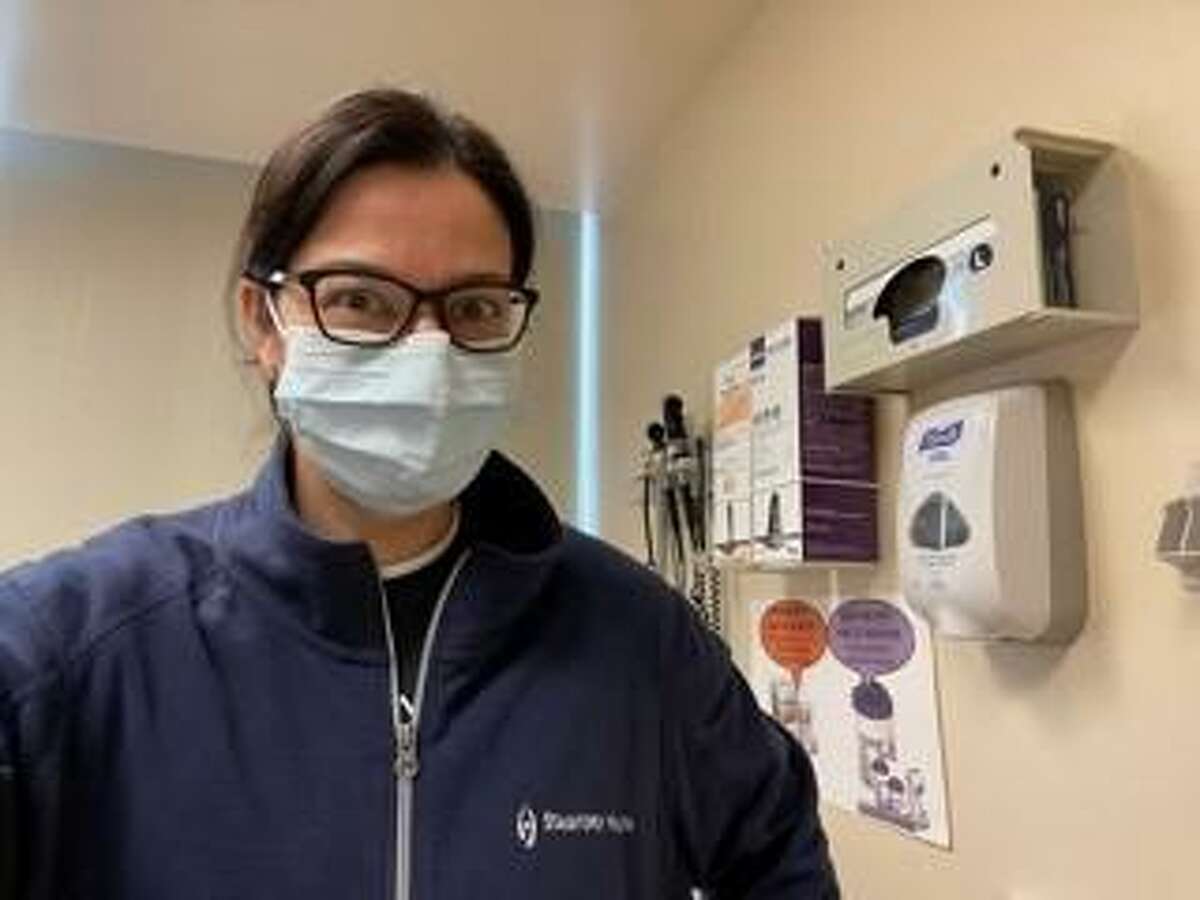 Stamford Hospital registered nurse Adrienne Stepkoski.