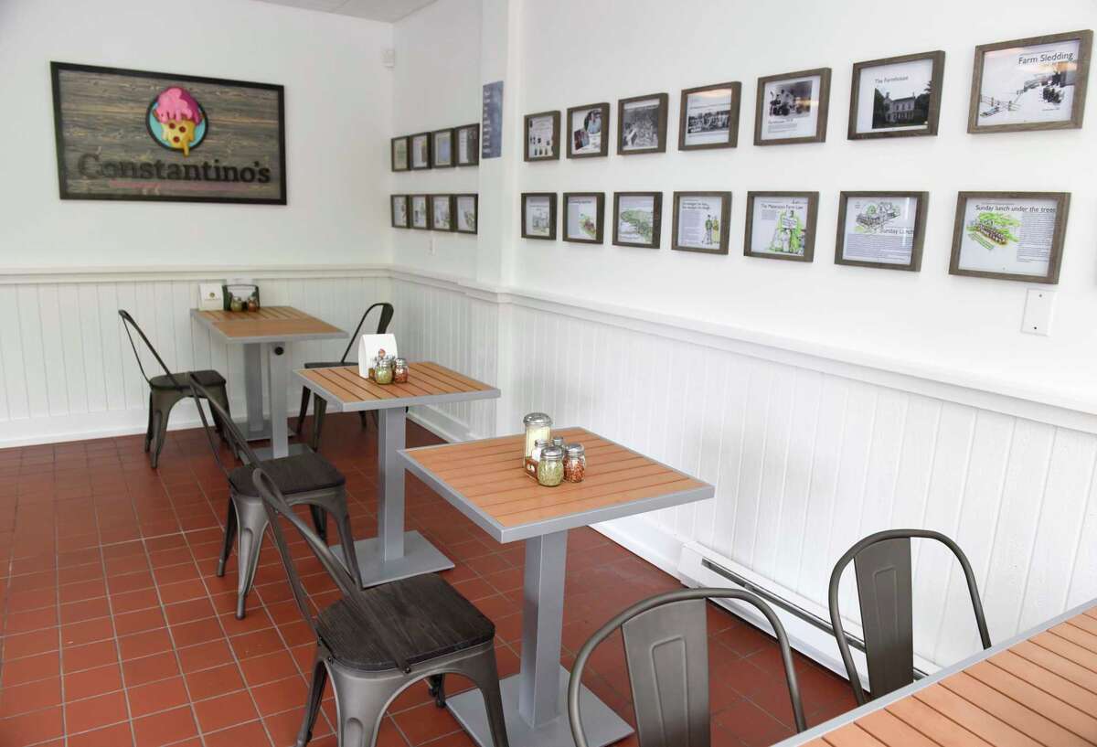 Couple behind Greenwich’s new Constantino’s Pizza and Ice Cream