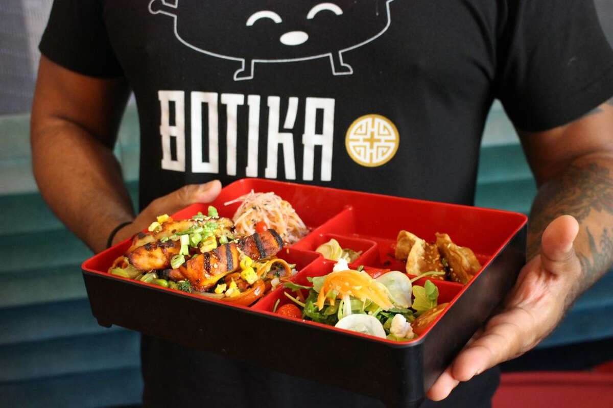 Bento box from Botika in San Antonio, TX.
