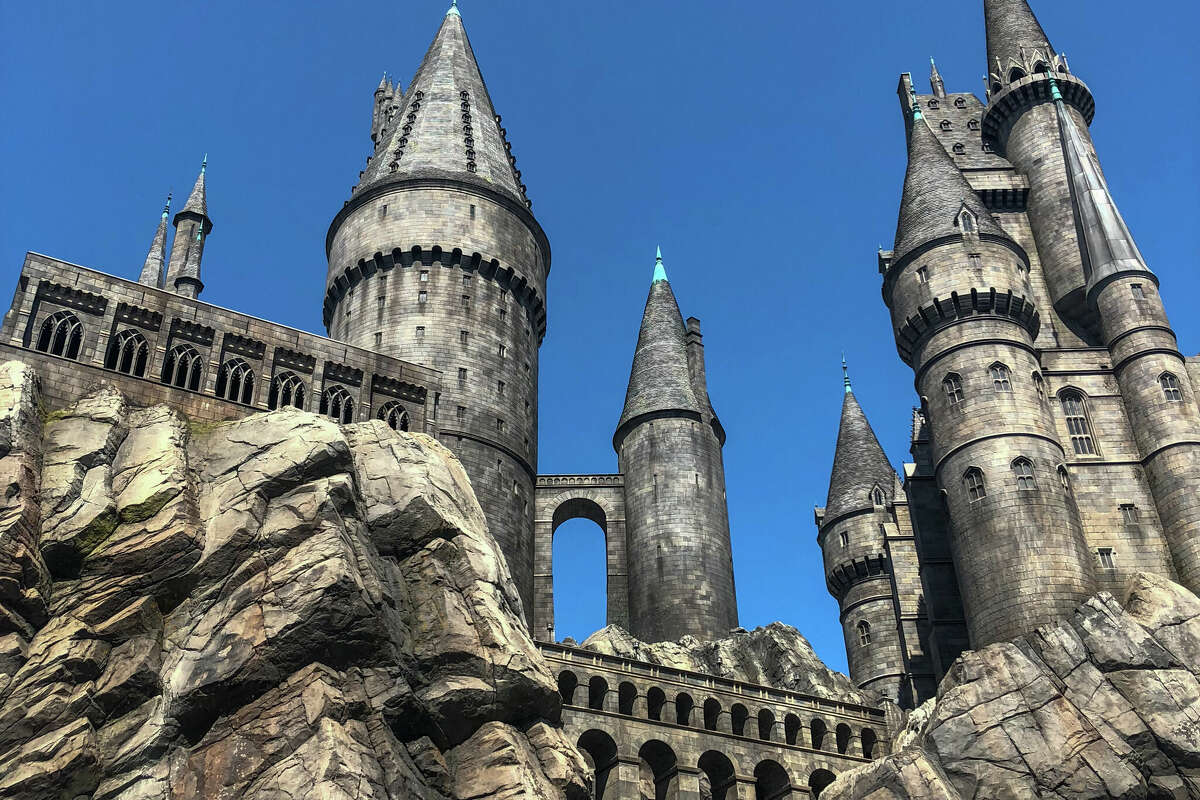 Hogwarts Castle in The Wizarding World of Harry Potter.