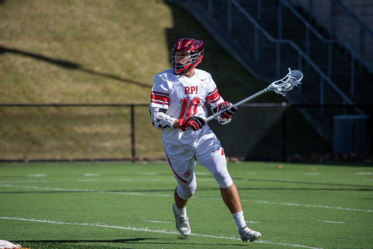 RPI's Connor Glosner leads the team with 30 goals entering Saturday's game against Wesleyan. (RPI Athletics)