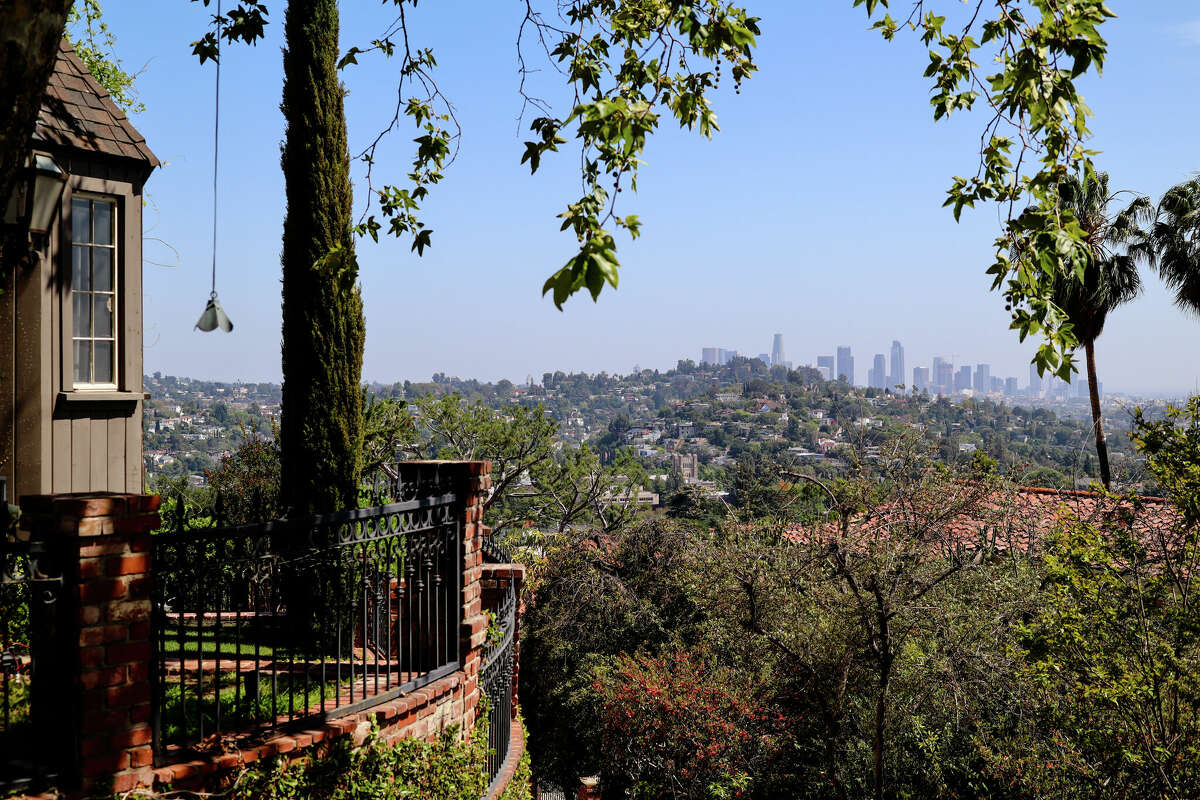 The view from the front yard.