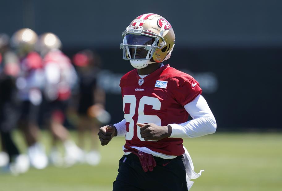 49ers receiver Danny Gray makes strong first impression at rookie ...