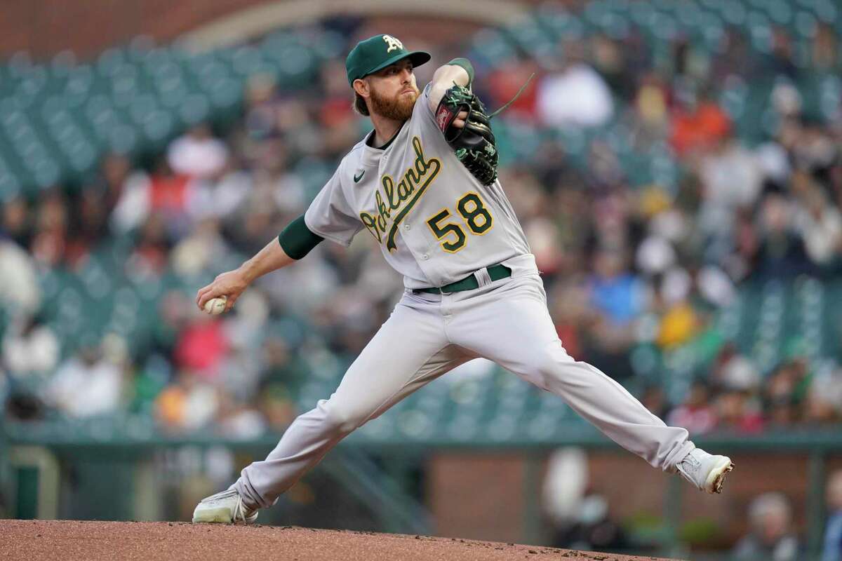 A's waste Blackburn's strong outing with defensive lapses against Braves –  East Bay Times