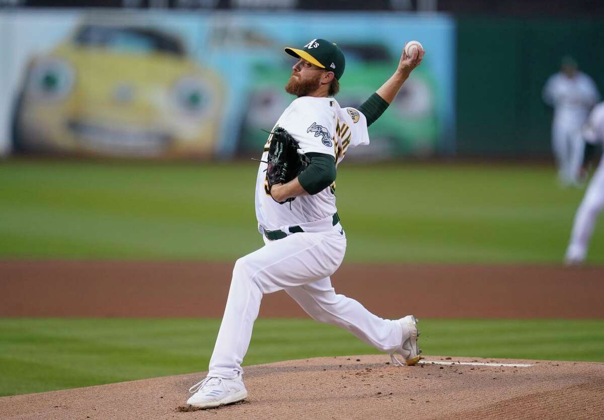 Pitcher Paul Blackburn from Heritage High-Brentwood has a 4-0 record in six starts, allowing 24 hits and three walks in 31 innings for the A’s this season.