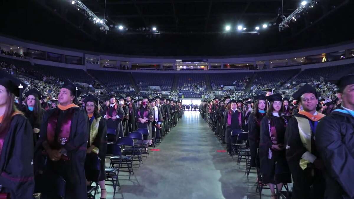 TAMIU holds their 2022 Spring Commencement Ceremonies at the Sames Auto Arena. May 12, 2022. 