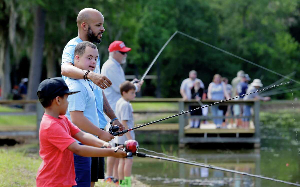 Conroe Noon Lions host ‘Kids on the Lake’