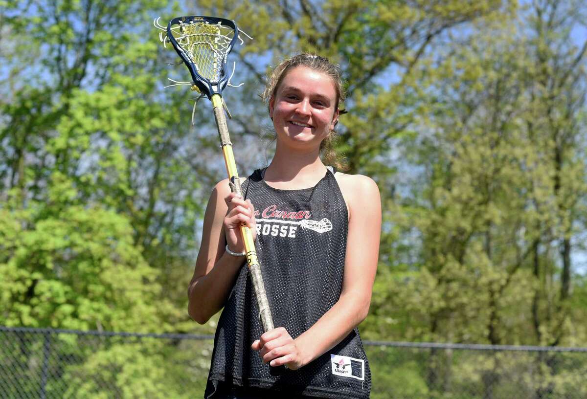 New Canaan’s Dillyn Patten, one of top offensive weapons on the Rams’ girls lacrosse team for the past four years, will play for Cornell next year.
