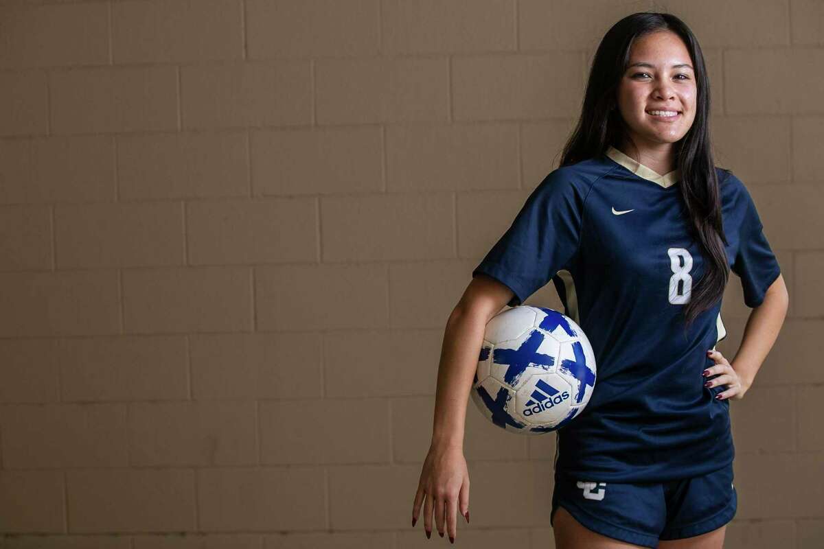 O'Connor’s Malia Dominguez is pictured at Jerry Comalander Stadium in San Antonio, Texas, on May 10, 2022.