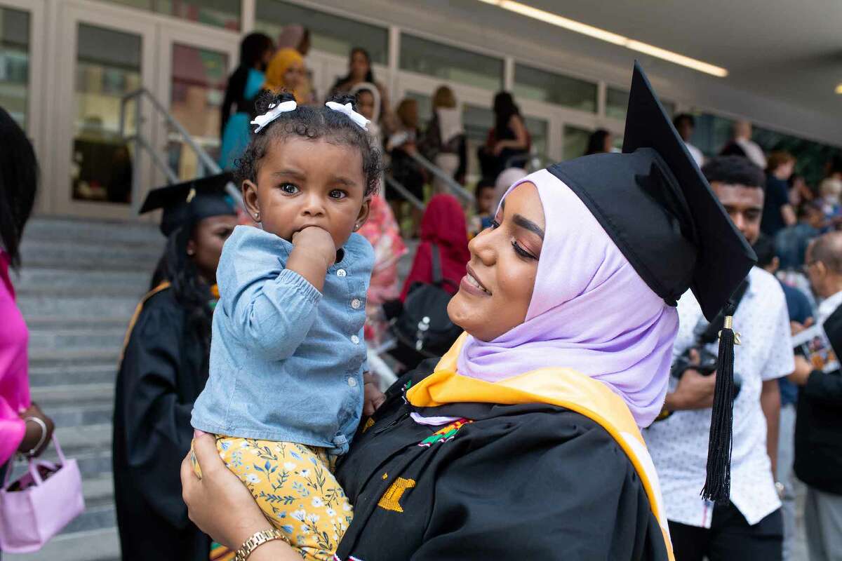 Were you Seen at the College of Saint Rose’s commencement ceremony May 14, 2022, at the MVP Arena in Albany, N.Y.