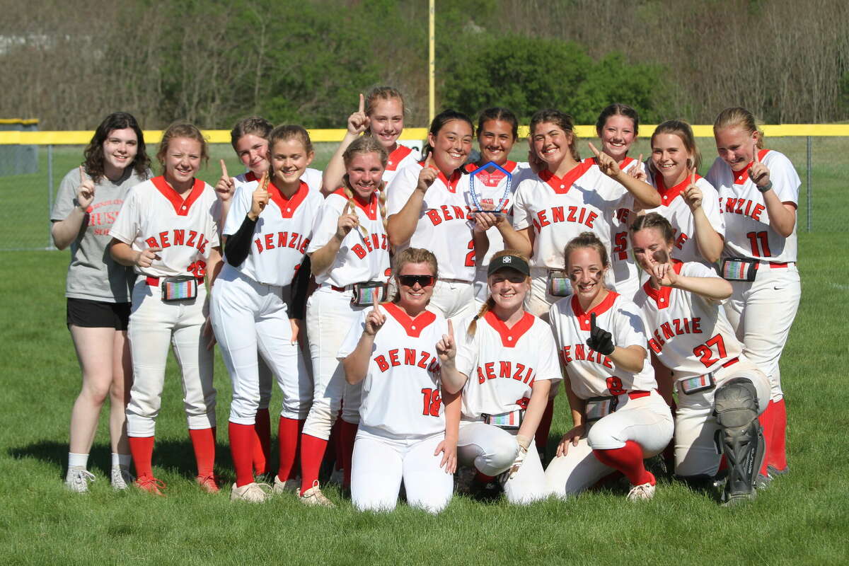 Benzie Central softball won the 350 Club Invite on Saturday afternoon. 