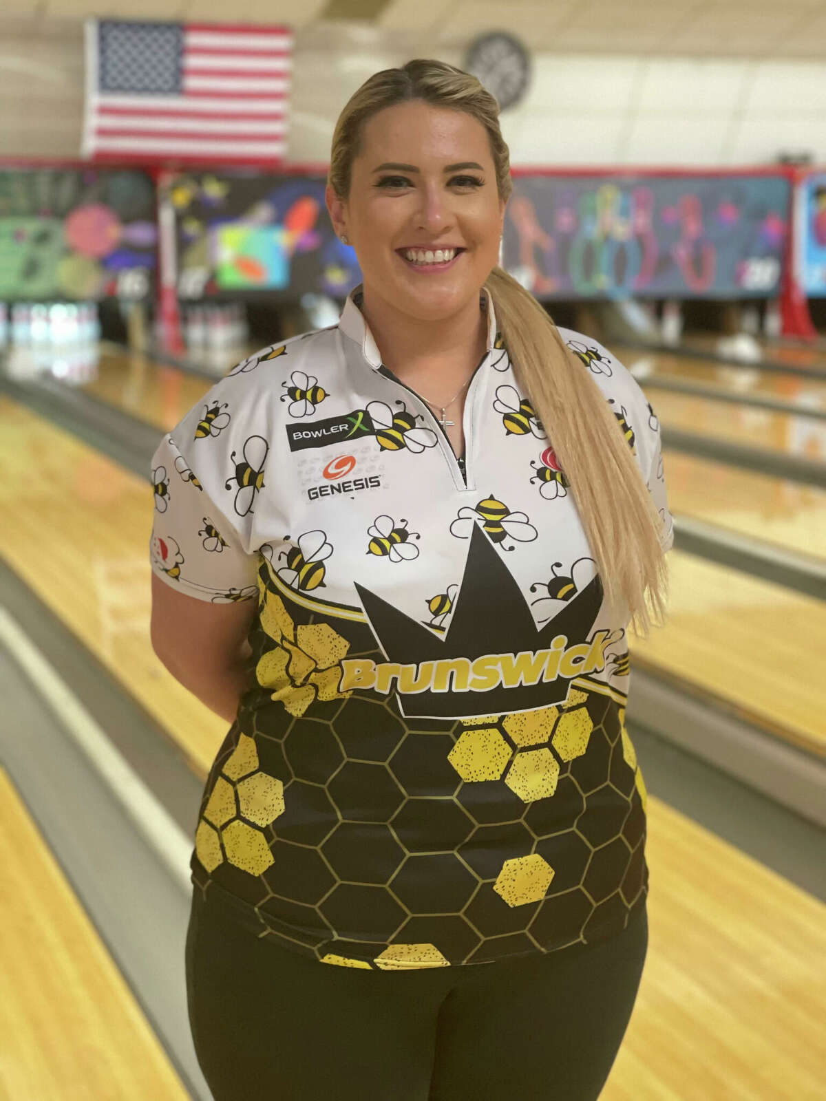 Liz Kuhlkin, a 27-year-old right-hander from Rotterdam, lost in the final of the PWBA Rockford Open to Stefanie Johnson of McKinney, Texas, 228-203 at Cherry Bowl, on Sunday, May 15, 2022.