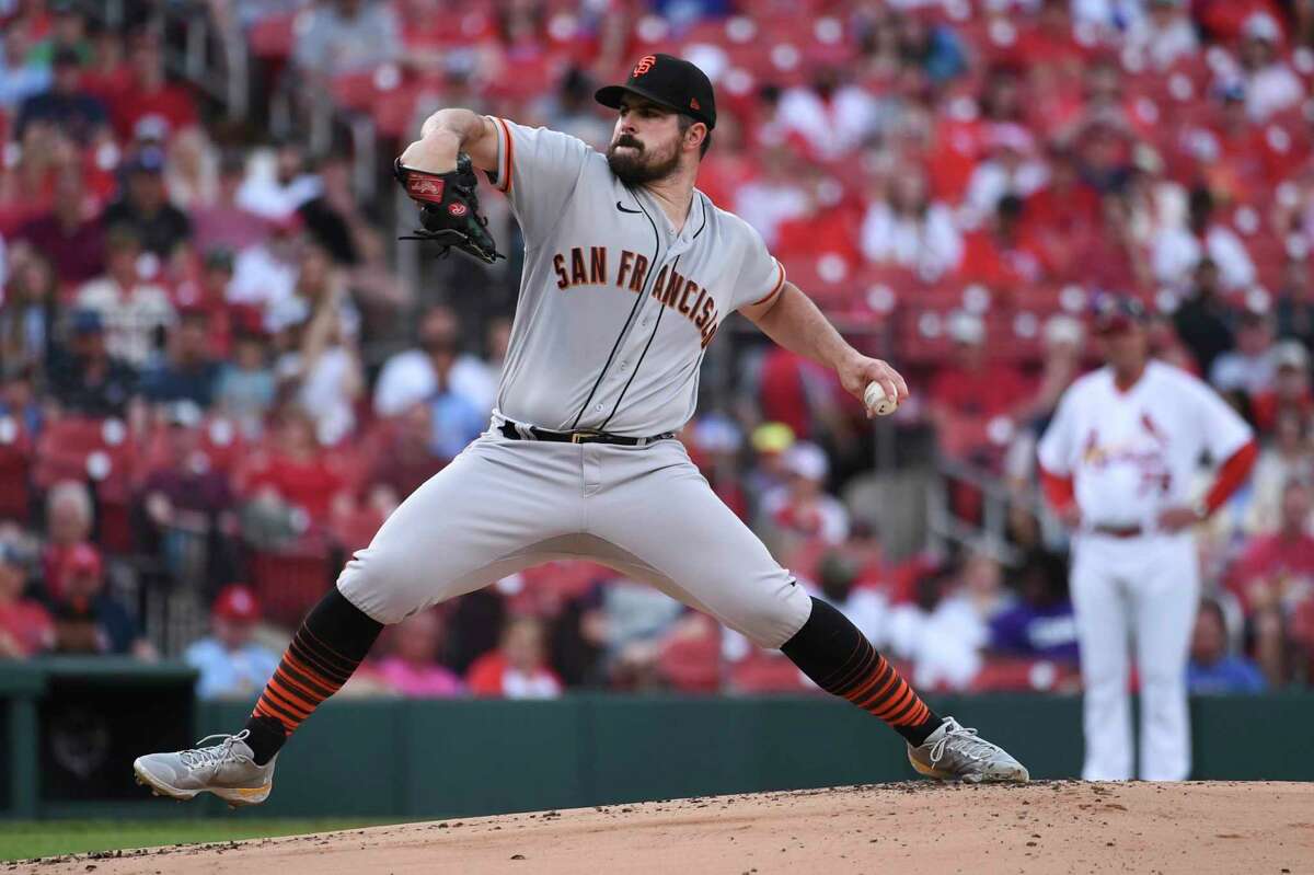 Coming off a rough outing in St. Louis on Sunday, the Giants’ Carlos Rodón tries to get back on track when he starts against the Padres at Oracle Park at 1 p.m. Saturday (NBCSBA, FS1/104.5, 680).