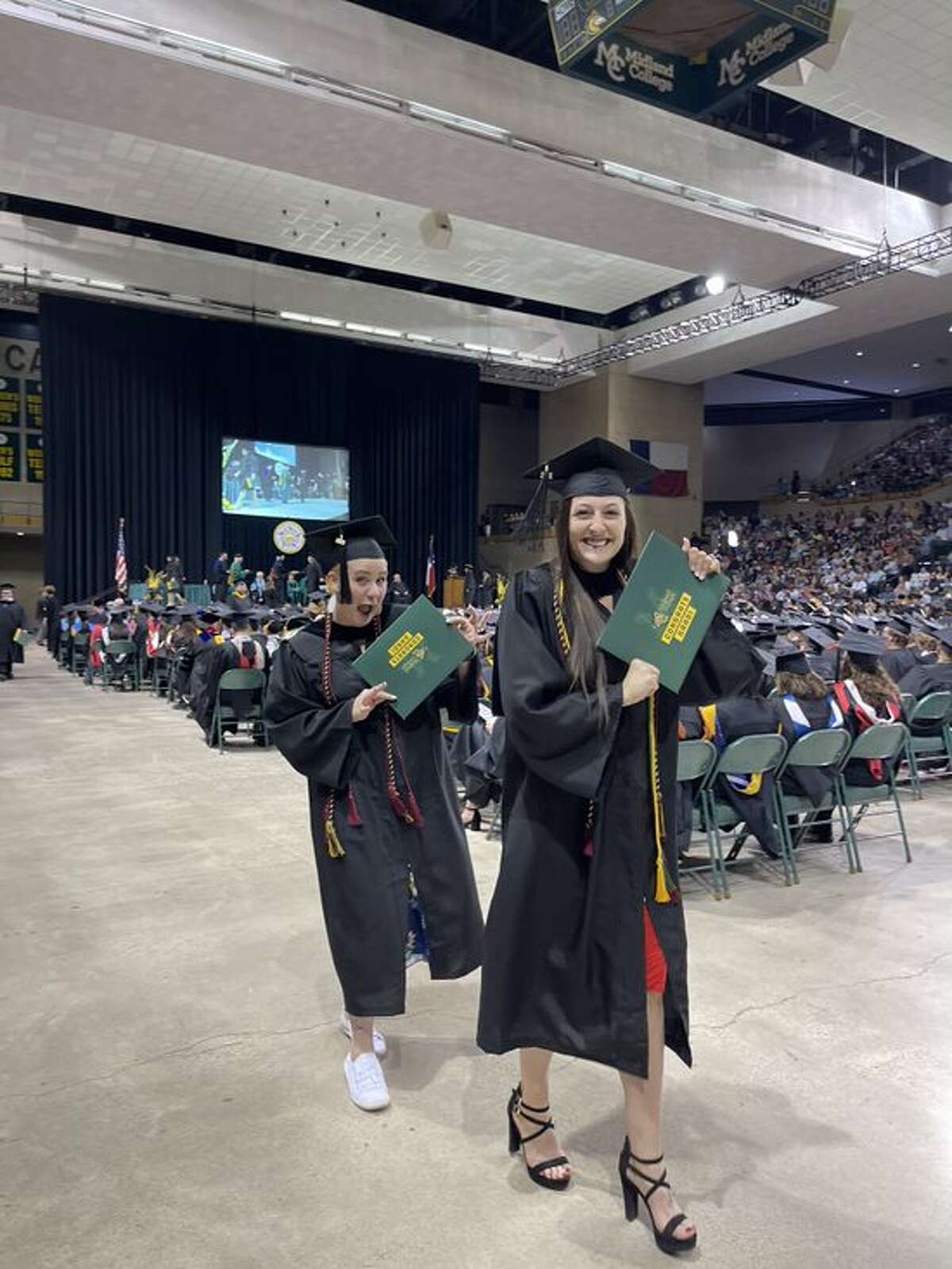 Midland College graduation that took place last week at Chap Center