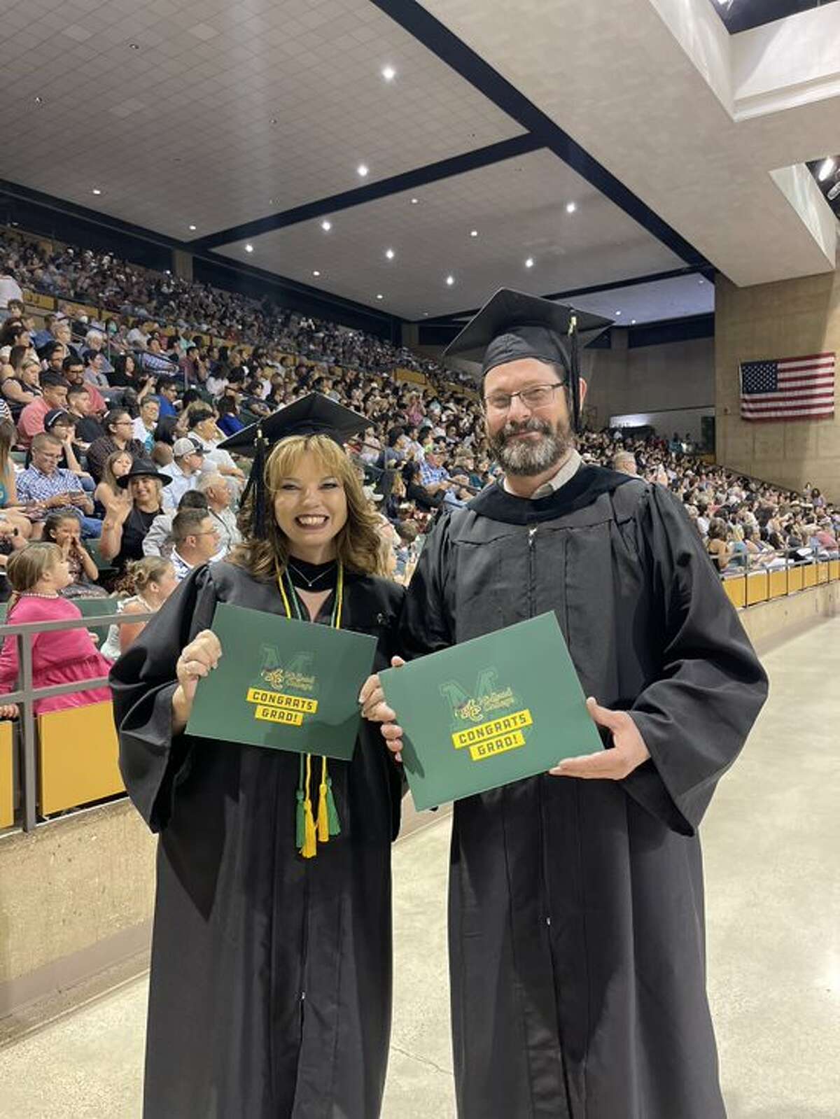 Midland College's graduating class of 2022 at Chaparral Center