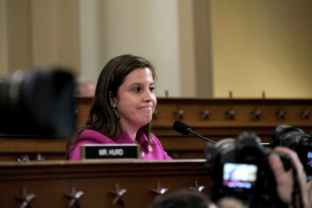 Rep. Elise Stefanik, R-N.Y., pictured during the impeachment inquiry of President Donald Trump in Washington, D.C., on Nov. 15, 2019.