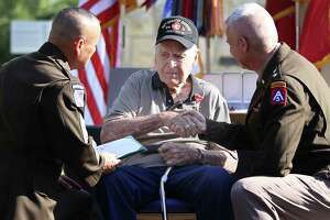 D-Day veteran gets medals — decades later, at Fort Sam