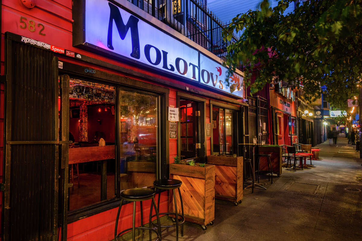 Molotov's stands on the north side of Haight Street between Steiner and Fillmore in the Lower Haight of San Francisco, pictured May 11, 2022.