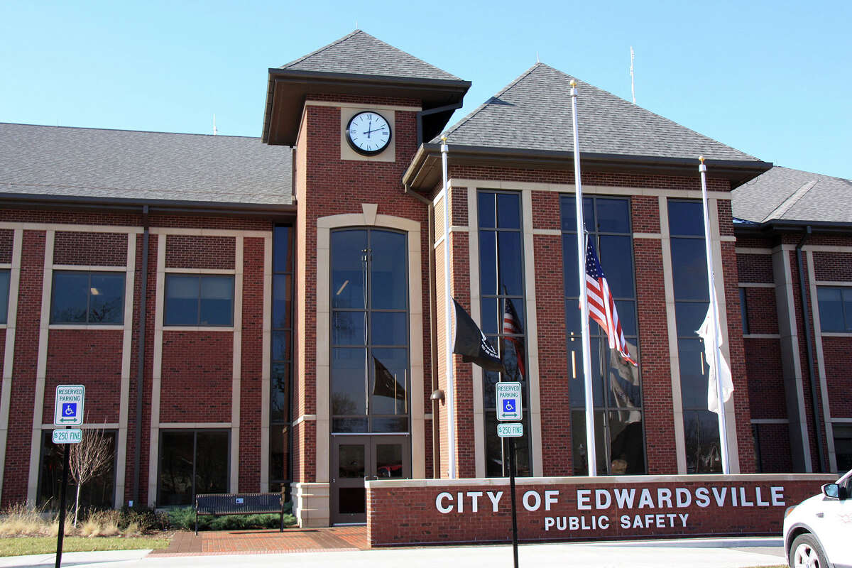 The Edwardsville Public Safety building, located at 333 S. Main Street.