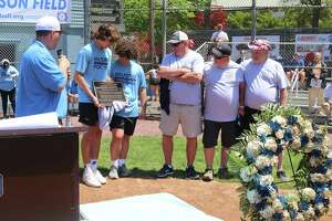 Milford honors Wasson’s memory, rededicates field named for him