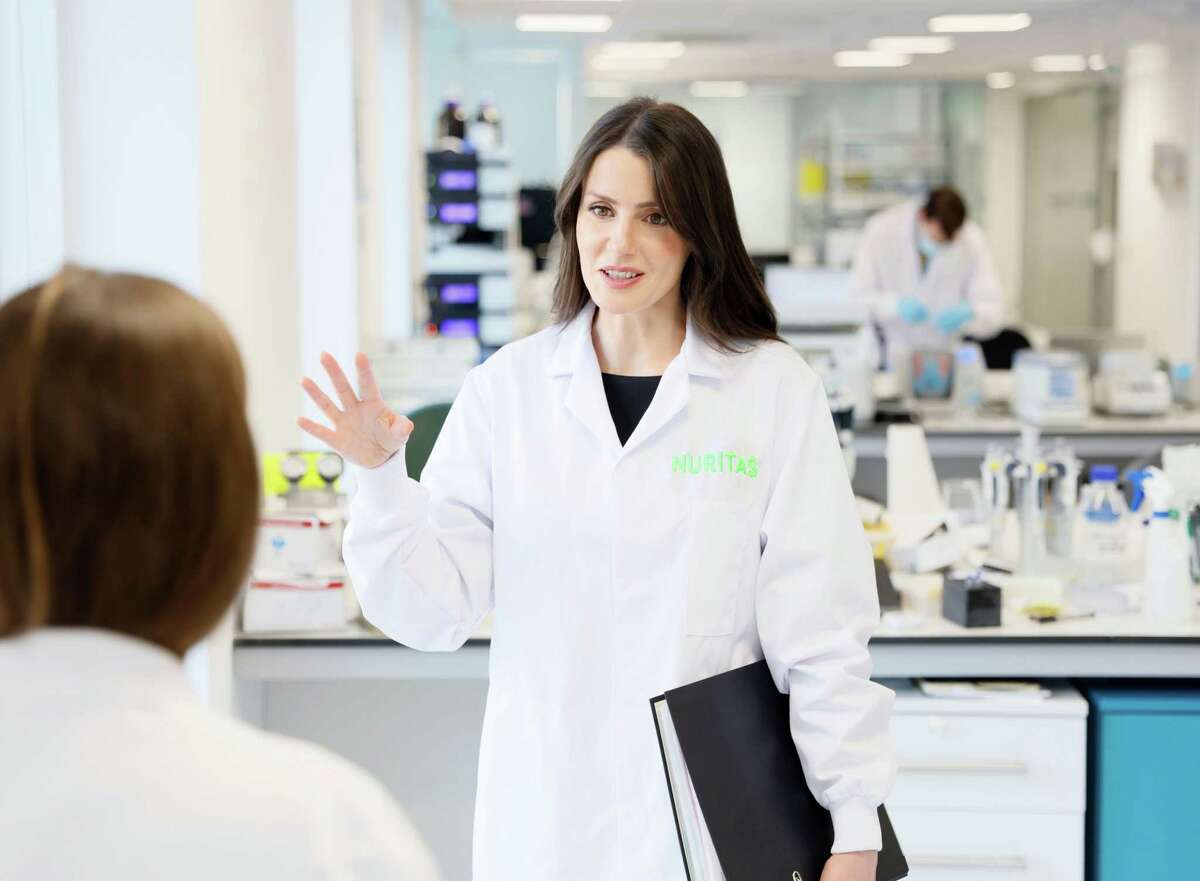 Nora Khaldi, founder and chief executive officer of Nuritas, an Irish biotech company.