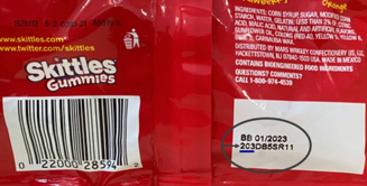 Candy recall for Skittles, Starburst and Life Savers gummies