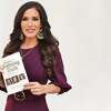 Former TV news anchor and reporter Erin Logan of Branford with her new book.