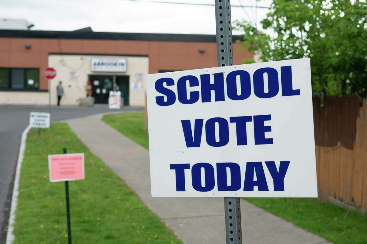 There was record turnout in Tuesday's school board elections.(Paul Buckowski/Times Union)