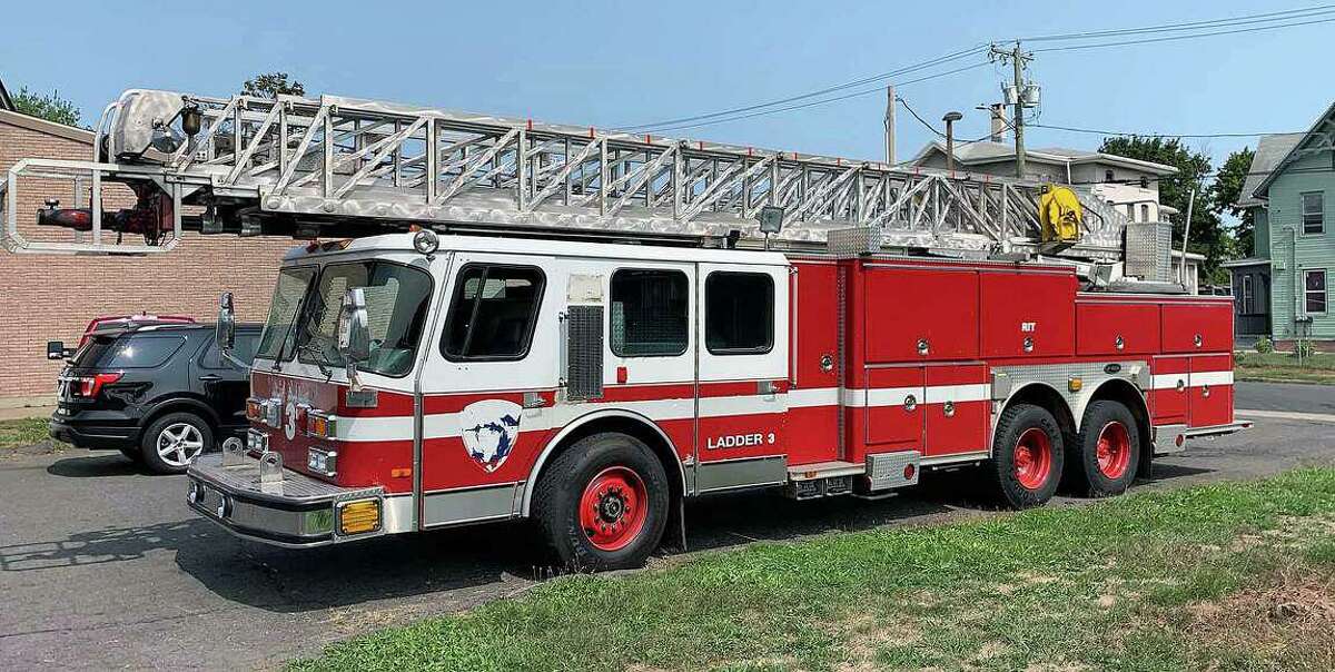 A file photo of a New Britain, Conn., fire truck.