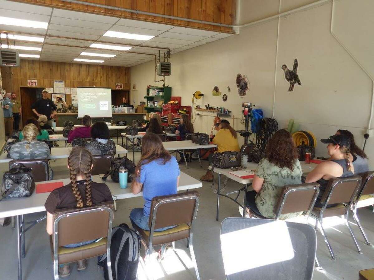 Fifteen women recently attended the BOW Turkey Hunting Workshop held in the Thumb.
