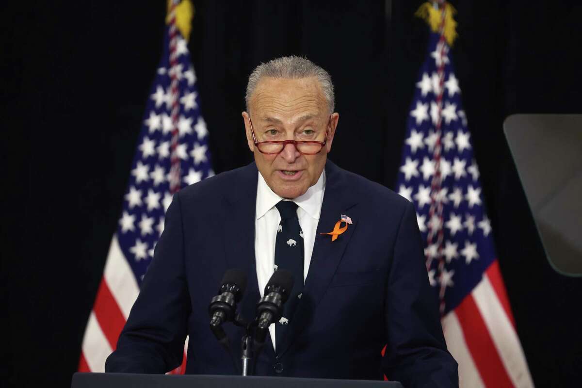 U.S. Sen. Charles E. Schumer of New York has pressed to expand semiconductor production across the country. At the same time, Schumer is keeping an eye on how New York can win the competition between states to land the well-paying jobs.