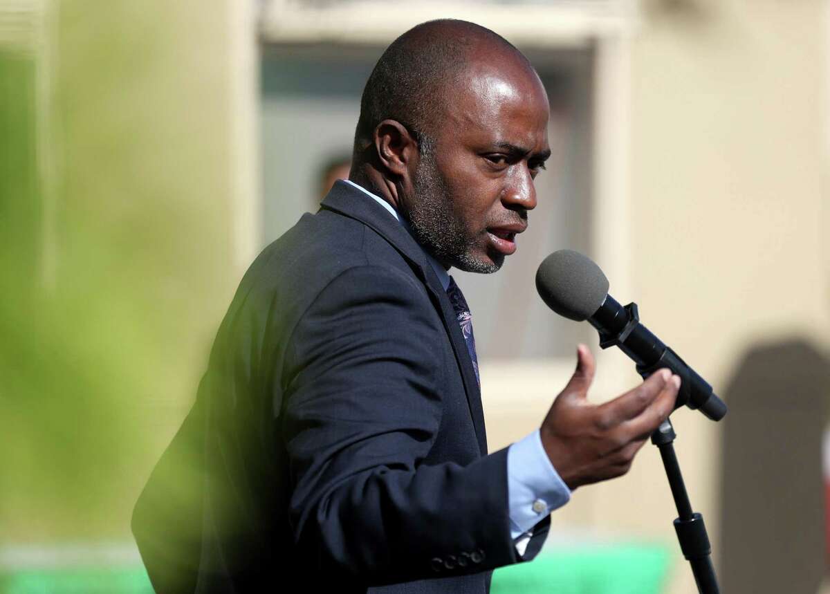 State Superintendent of Schools Tony Thurmond, seeking re-election, is stressing his work during the pandemic to ensure school districts had computers for distance learning and protective equipment for staff and students.