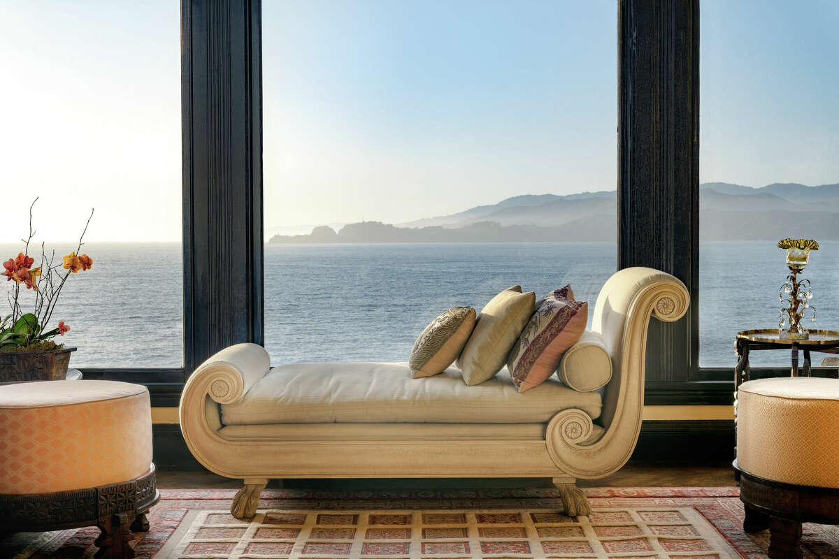 There are many spots in the home to marvel in the beauty of the setting.   
