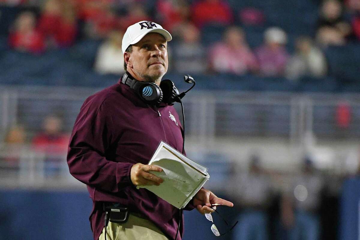 Jimbo Fisher, whose Texas A&M team swept Mississippi and Mississippi State in 2019, saw his Aggies on the receiving end of a sweep in 2021.