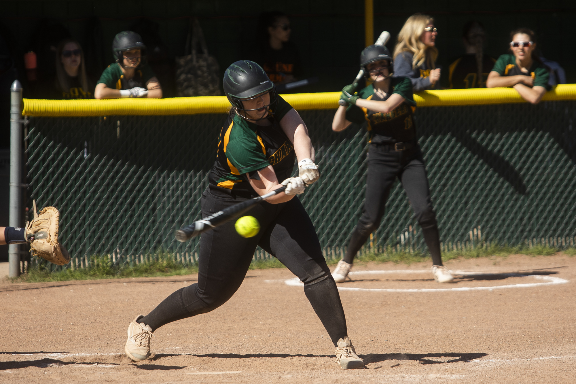 Midland High School vs. H. H. Dow High School softball