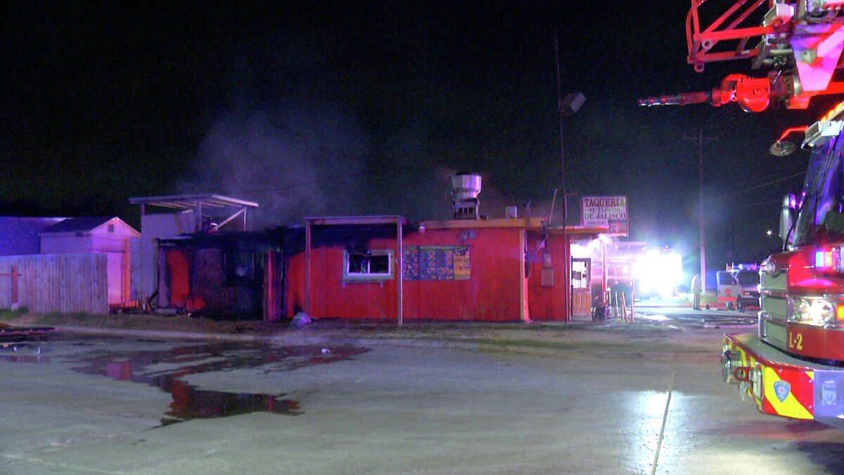 An early morning fire destroyed a South Side taqueria on May 18, 2022. 
