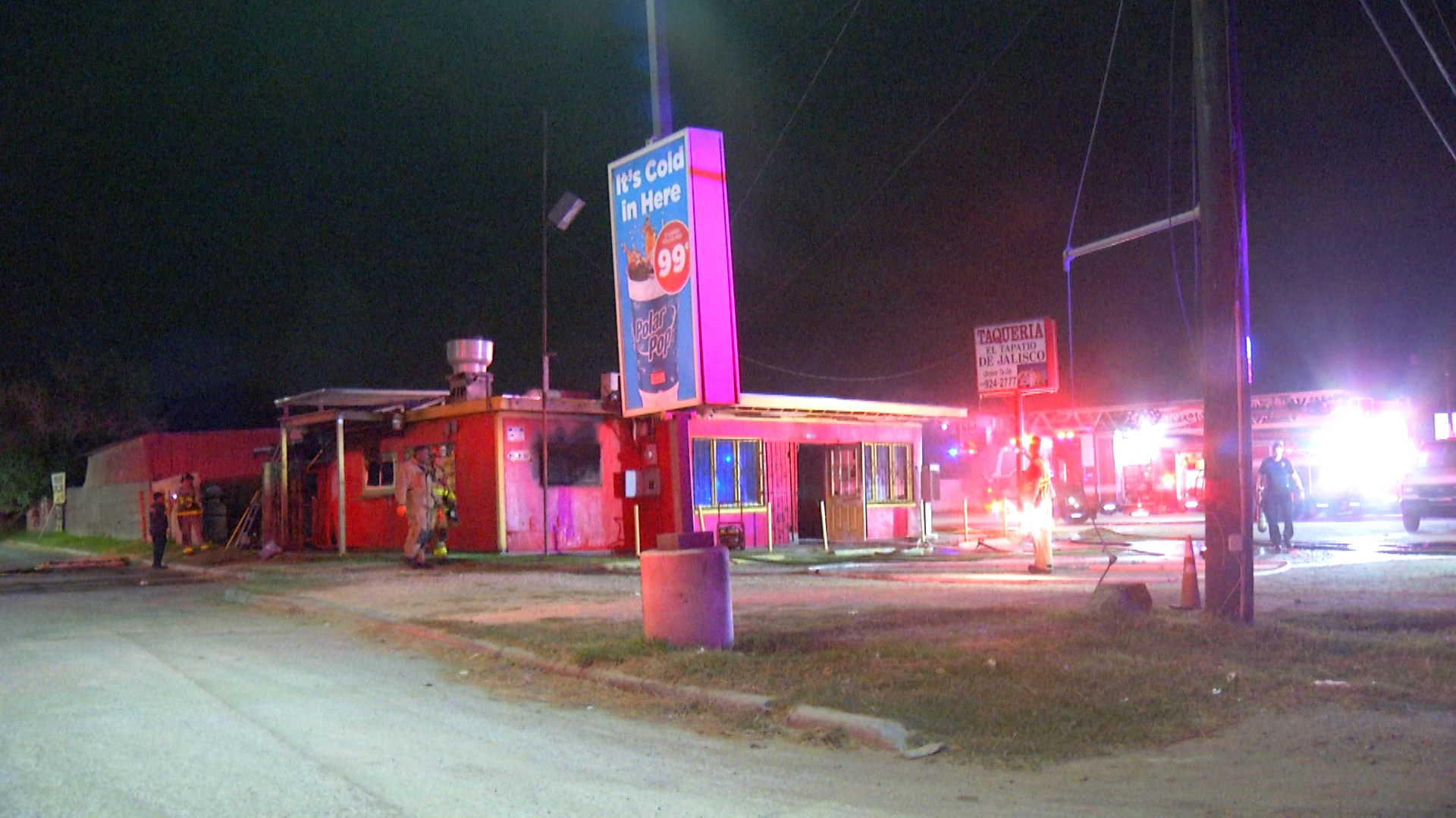 Overnight fire destroys San Antonio Southside taqueria