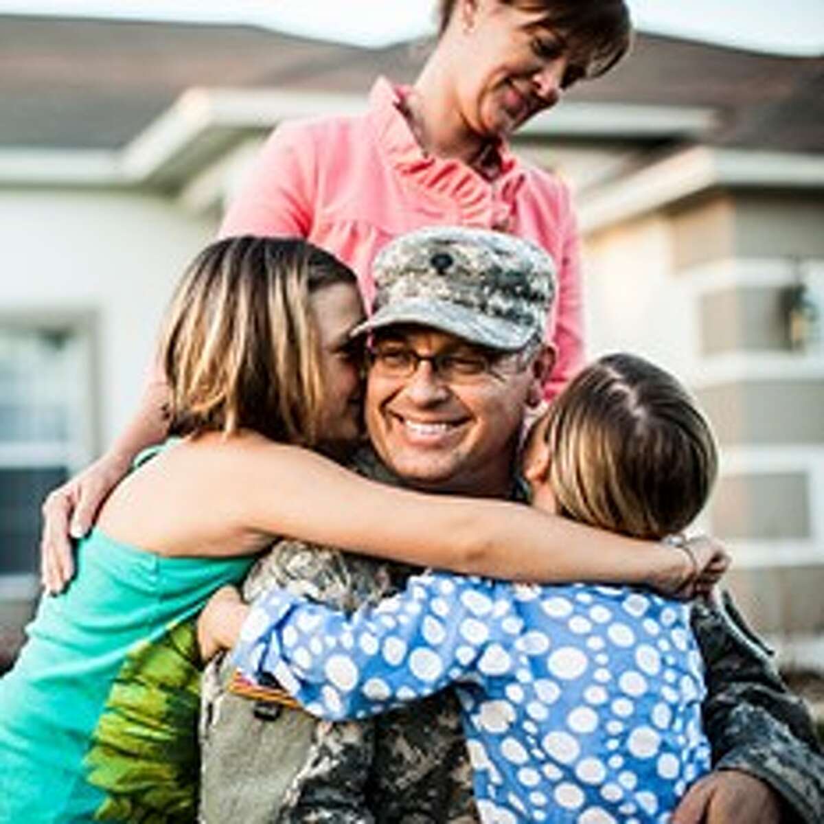 Social Security provides benefits to help widows, widowers and dependent children of military members. 