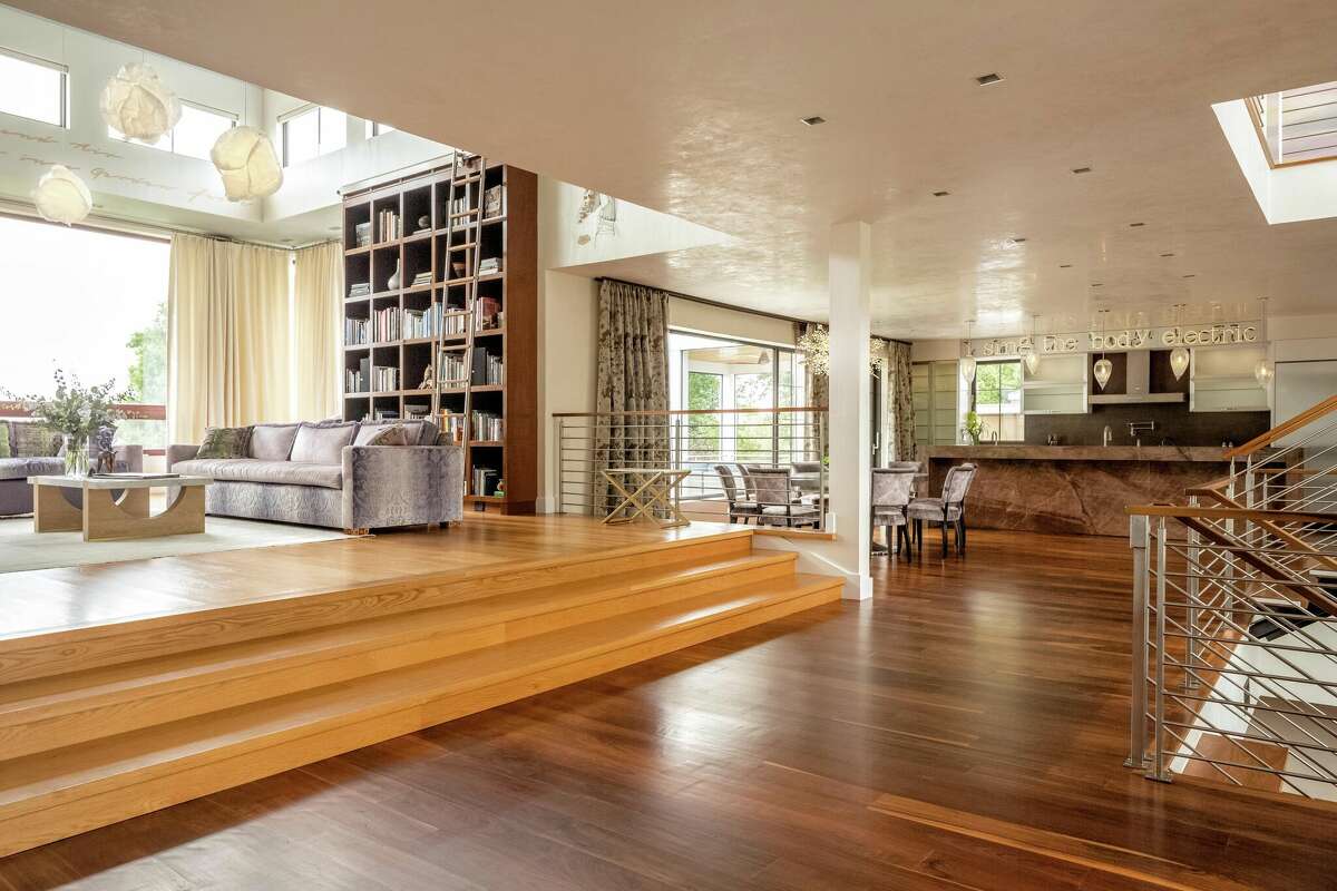 The first floor of the home on 11 Bluewater Hill in Westport, Conn.