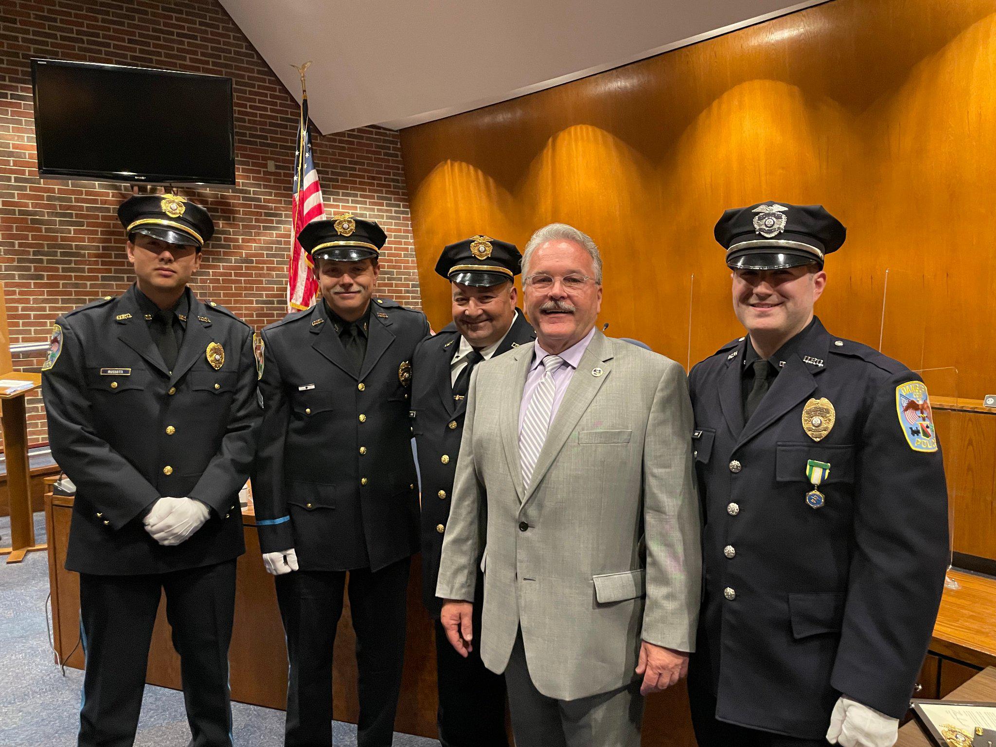 Four promoted on Danbury police force - Vimarsana News