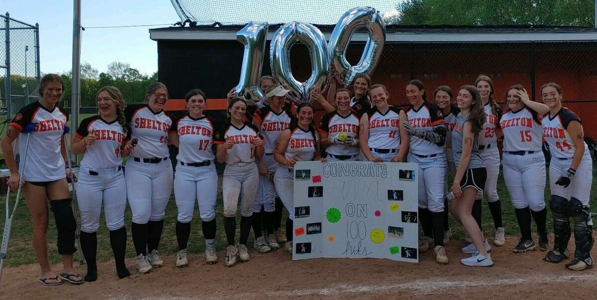 Anna Leone went 2 for 4 with two doubles to record her 100th career hit when Shelton softball defeated Lyman Hall 13-10 on Tuesday. Julia Krijgsman went 4 for 5 with four doubles as coach Lindsay Wheeler’s Gaels improved to 13-5.