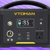 This Portable Power Station from VTOMAN is on sale on amazon right now!