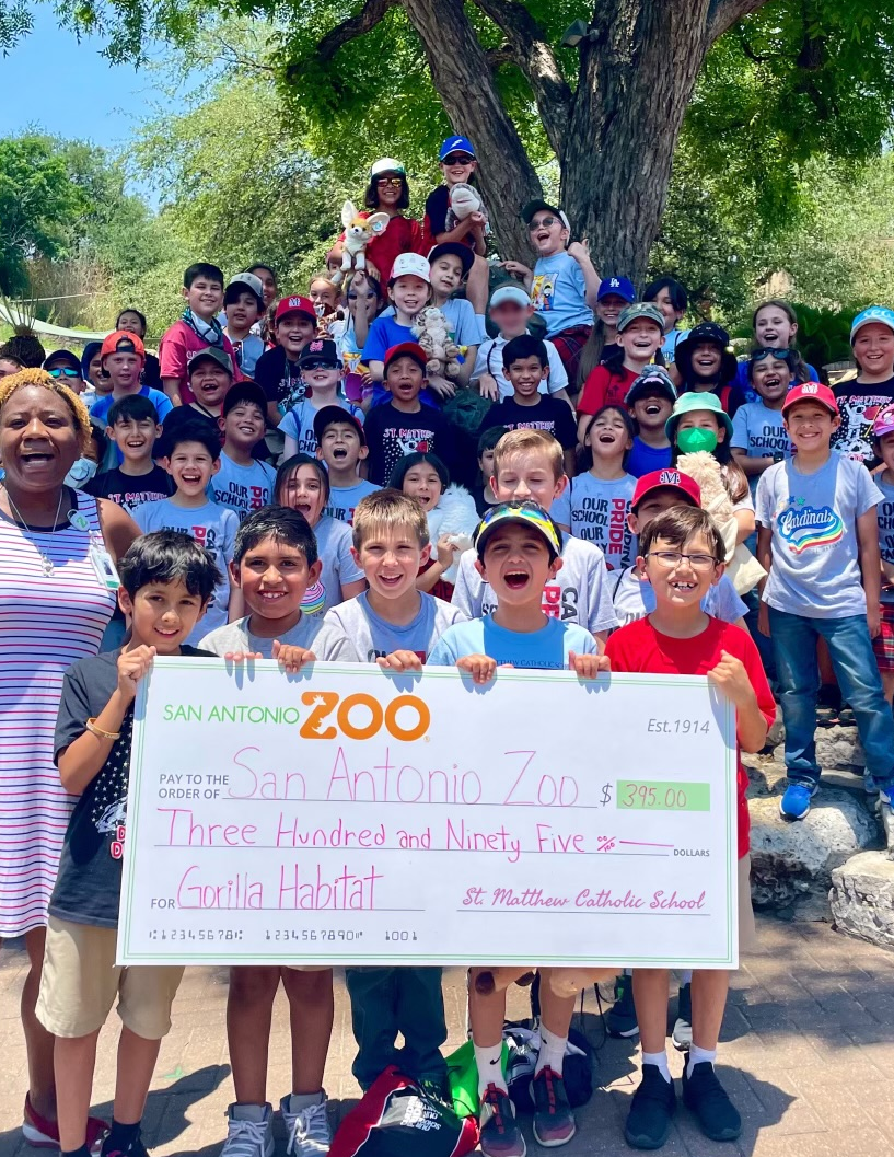 San Antonio third-graders donated their snack money to the zoo - Vimarsana News